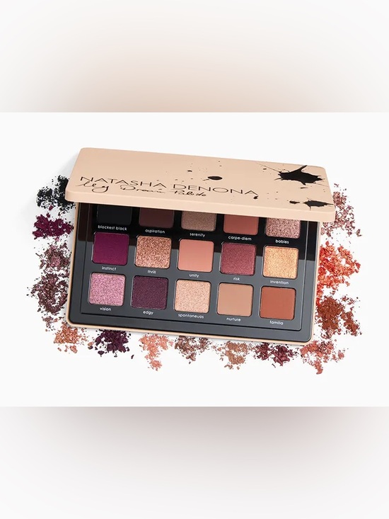 Natasha Denona Other - Natasha Denona Eyeshadow Palette — Plum, Rose, Bronze & Peach Mix
